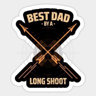 archery dad Sticker